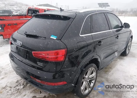 2016 Audi Q3 2.0T Premium Plus from USA, damaged, VIN WA1EFCFS8GR015960